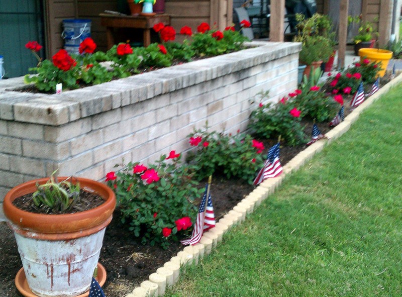 Sir Jerry's Back Flower Bed