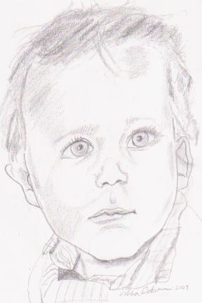 Dibba's Son Liam.....Drawn by Dibba