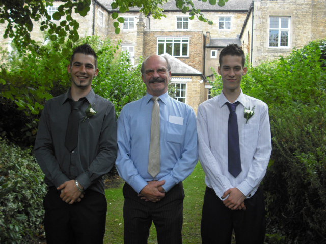 my dad and my sons